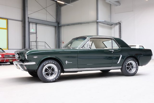1965 Ford Mustang 289cui V8 Coupé Automatik-Bullitt Green - photo 4