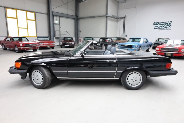 1988 Mercedes-Benz SL560 schöner Zustand in schwarz grau - photo 5