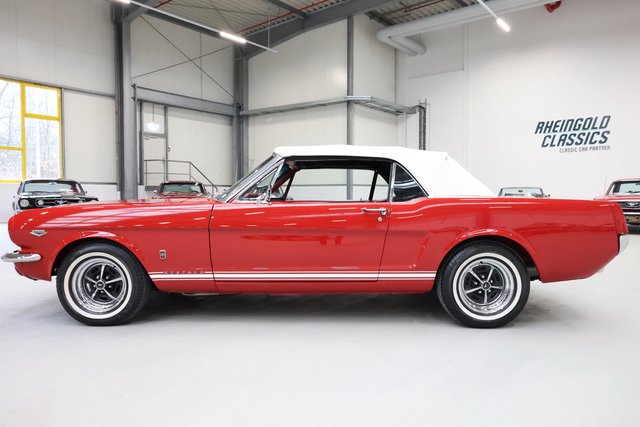 1966 Ford Mustang Cabrio V8 Scheibenbremse top Zustand - bilder 3