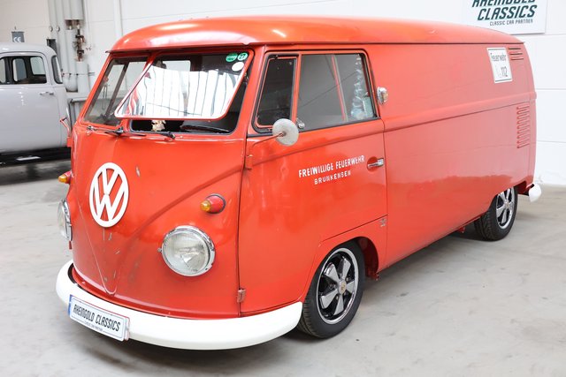 1961 Volkswagen T1 ehemals Feuerwehreinsatzfahrzeug 80% Erstlack - foto 3