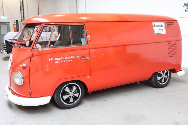 1961 Volkswagen T1 ehemals Feuerwehreinsatzfahrzeug 80% Erstlack - foto 4