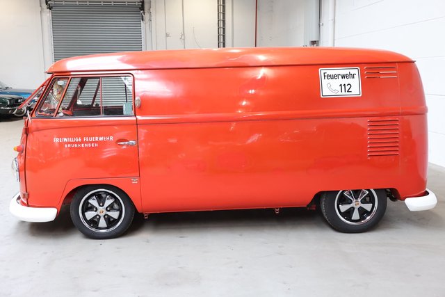 1961 Volkswagen T1 ehemals Feuerwehreinsatzfahrzeug 80% Erstlack - foto 5