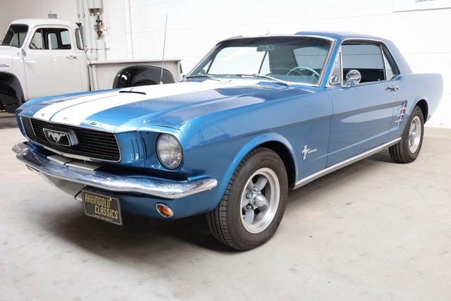 1966 Ford Mustang 302cui V8 Coupe Scheibenbremsen u. Klima - foto 3