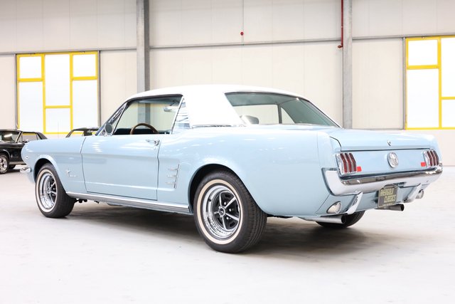 1966 Ford Mustang 289 V8 Coupé Silver blue/Servolenkung - photo 5