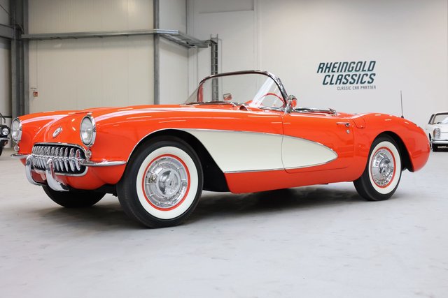 1957 Corvette C1 Roadster exzeptionelles Sammlerfahrzeug mit Historie - photo 3