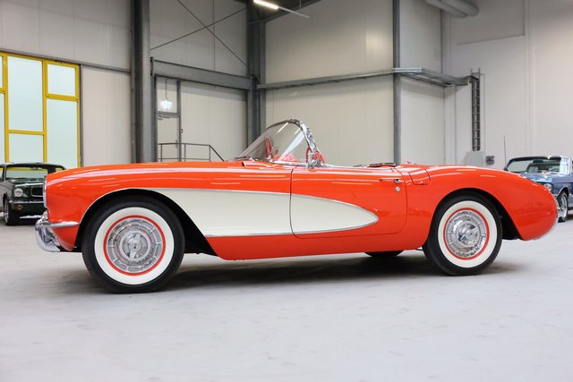 1957 Corvette C1 Roadster exzeptionelles Sammlerfahrzeug mit Historie - photo 4
