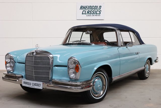1966 Mercedes-Benz 250 SE Cabrio im wunderschönen Zustand - foto 1