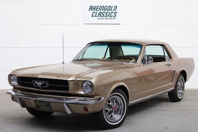 1965 Ford Mustang D-Code 289cui V8 Coupe Note 1- - bilder 1