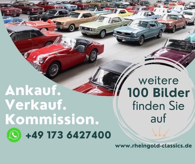 1965 Ford Mustang D-Code 289cui V8 Coupe Note 1- - bilder 2