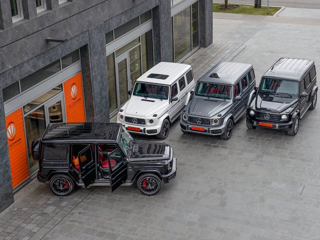 Mercedes-Benz G63 AMG MY21ExclusivLeather I Activ seats I LED Demonstrator for sale | First registration 03/2021