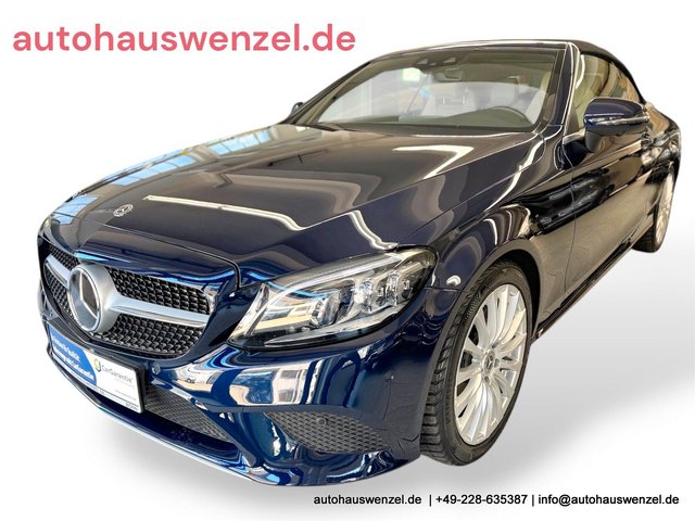 Mercedes-Benz C 220 d Cabrio DISTRONIC MEMORY 360° MULTIBEAM Used vehicle for sale | First registration 01/2021