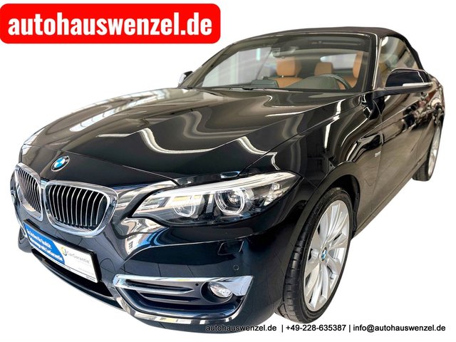 BMW 230 i A Cabrio Luxury Line LEDER LED NAVI ... Used vehicle for sale | First registration 02/2018 | Price 27.500 €