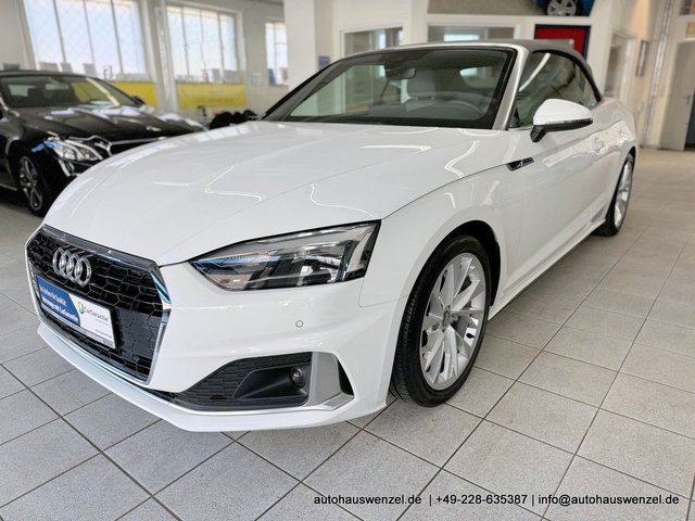 Audi A5 Cabrio 40 TDI Aut. SPORTSITZE NAV LED KAM AHK Gebrauchtwagen Kaufen | EZ 07/2020