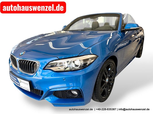 BMW 218 i Cabrio M Sport 6-Gang - nur 20 tkm LEDER Gebrauchtwagen Kaufen | EZ 11/2017 | Preis 26.500 €