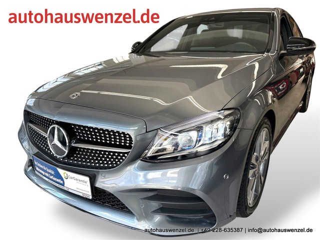 Mercedes-Benz C 180 Lim. AMG 6-Gang LEDER SCHIEBEDACH LED KAM Gebrauchtwagen Kaufen | EZ 11/2018 | Preis 27.500 €