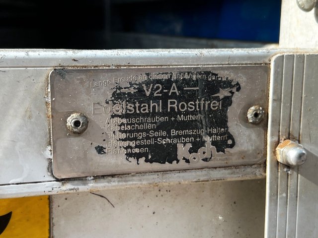 Koch B1N Planenanhänger gebrems - foto 10