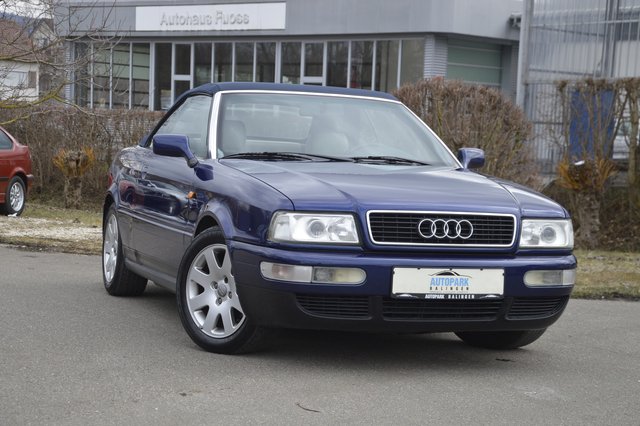 Audi Cabriolet 1.8 Sitzheizung|Klima|8-Fach| Gebrauchtwagen Kaufen | EZ 08/1998 | Preis 3.490 €