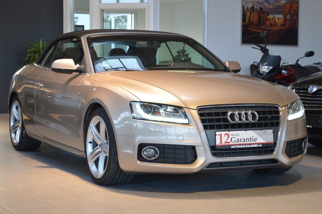 Audi A5 Cabriolet 2.0 TFSI 3x S-LINE|SPORT PLUS|SHZ| Gebrauchtwagen Kaufen | EZ 09/2009 | Preis 11.990 €