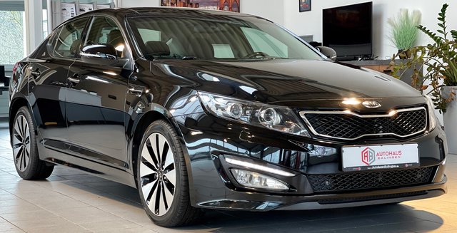 Kia Optima 1.7 CRDI Aut. |KAMERA|4xSHZ|PANO|SPURASSIST|VOLL Gebrauchtwagen Kaufen | EZ 12/2012 | Preis 12.490 €