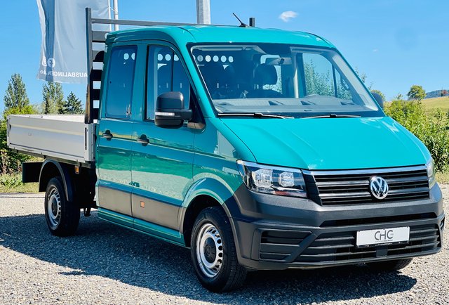 Volkswagen Crafter Pritsche 35 DOKA mittellang FWD 7-Sitzer Gebrauchtwagen Kaufen | EZ 10/2018 | Preis 30.940 €