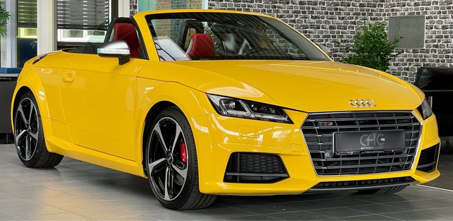Audi TTS Roadster B&O|MATRIX|KAMERA|TV|AIRSCARF|MMI|VOLL Gebrauchtwagen Kaufen | EZ 02/2016 | Preis 39.990 €