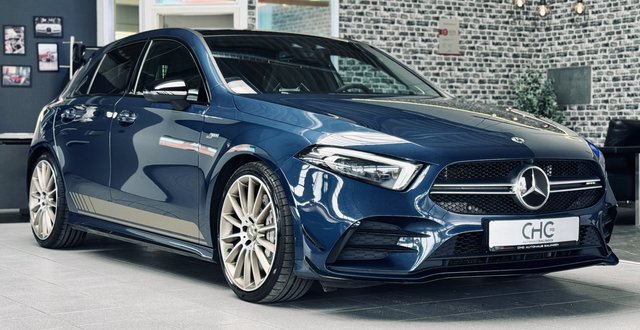 Mercedes-Benz A 35 AMG 4M Edition 1 360 |BURMESTER|PANO|HUD|VOLL Gebrauchtwagen Kaufen | EZ 08/2019 | Preis 34.990 €