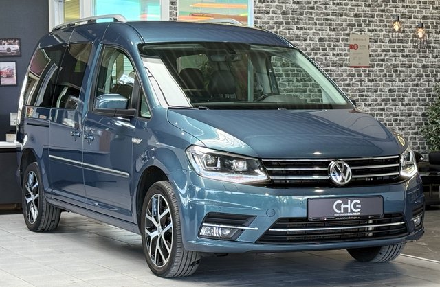 Volkswagen Caddy Maxi  Highline|AHK|KAMERA|NAVI|ACC|STZ| Gebrauchtwagen Kaufen | EZ 05/2017 | Preis 22.490 €