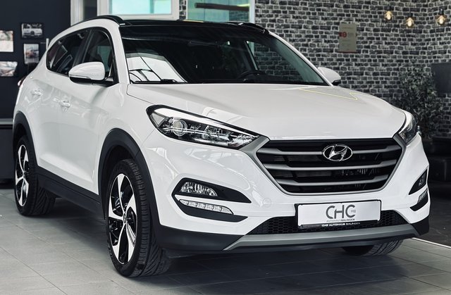 Hyundai TUCSON Advantage 2WD|PANO|KAMERA|NAVI|SHZ+LK|TEMP. Gebrauchtwagen Kaufen | EZ 03/2018 | Preis 17.990 €