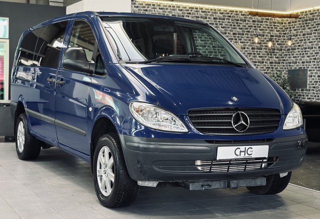 Mercedes-Benz Vito 115 CDI 4x4 Lang|TEMP.|8-SITZER|AHK Gebrauchtwagen Kaufen | EZ 06/2007 | Preis 12.990 €