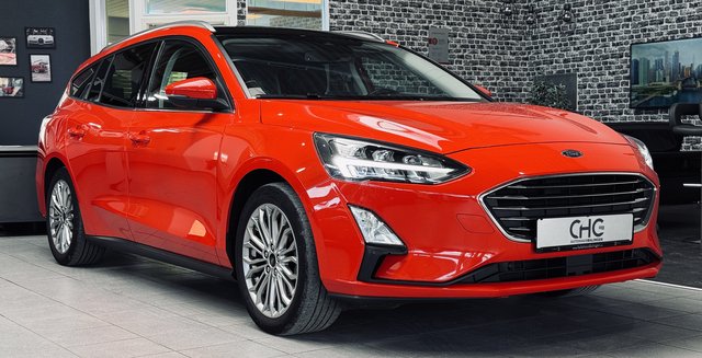 Ford Focus Turnier Titanium X |LED|Kamera|AHK|PANO| Gebrauchtwagen Kaufen | EZ 11/2021 | Preis 11.990 €