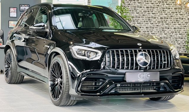 Mercedes-Benz GLC 63 AMG 4M Perf. AGA+AERO|BURMESTER|CARBON|360 Gebrauchtwagen Kaufen | EZ 08/2020 | Preis 83.000 €