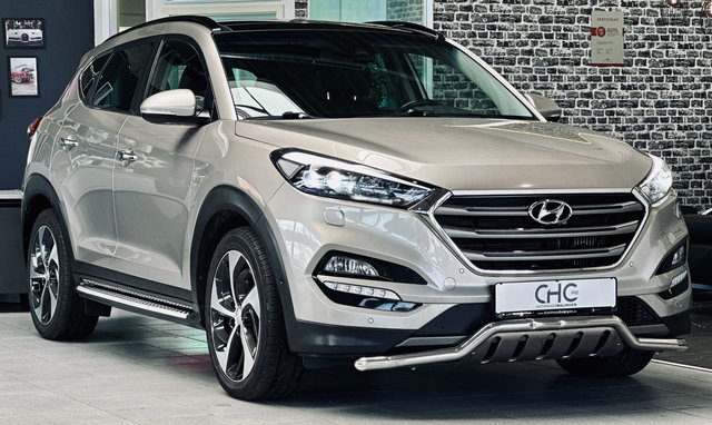 Hyundai TUCSON Platin 4WD |SPUR|Kamera|Automatik| Gebrauchtwagen Kaufen | EZ 03/2016 | Preis 17.990 €