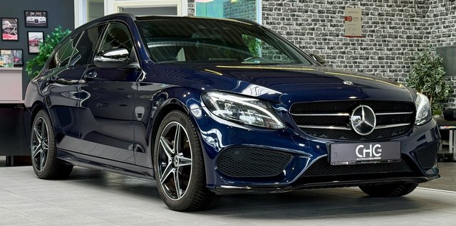 Mercedes-Benz C 220d T AMG Line NIGHT|HUD|PANO|ACC|NAVI Gebrauchtwagen Kaufen | EZ 01/2018 | Preis 23.990 €