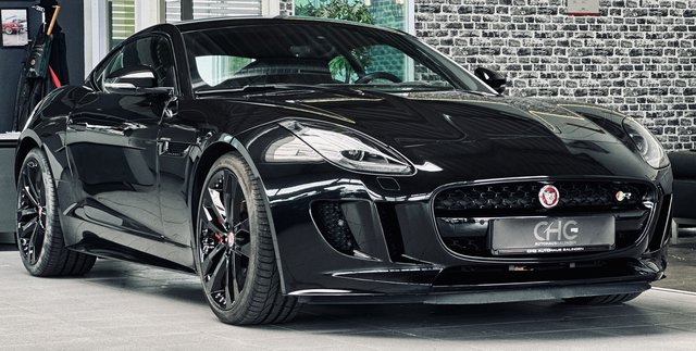 Jaguar F-TYPE Coupe R BLACKPACK|MERIDIAN|KEYFREE Gebrauchtwagen Kaufen | EZ 04/2017 | Preis 59.990 €