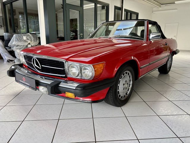 Mercedes-Benz SL 560 Cabrio Aut. US Modell Leder Gebrauchtwagen Kaufen | EZ 07/1987 | Preis 24.999 €