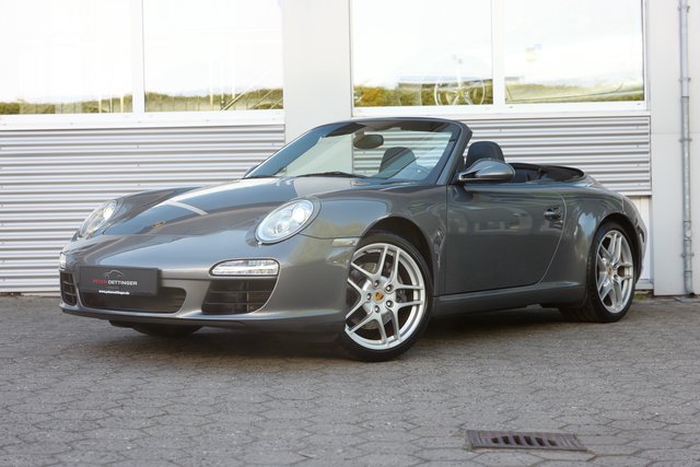 Porsche 997.2 Carrera Cabriolet - Neuer Motor mit nur 20tkm, seltener Spec mit 6-Gang Schaltgetriebe Used vehicle for sale | First registration 02/2009 | Price 69.900 €