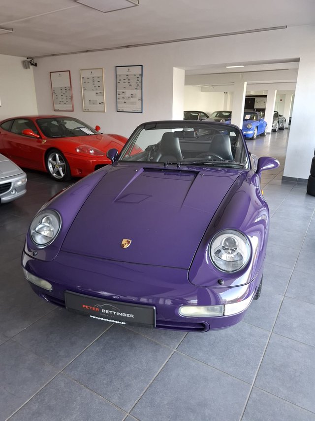 Porsche 993 Carrera Cabrio 2.Hd., selt. Farbe Gebrauchtwagen Kaufen | EZ 03/1995