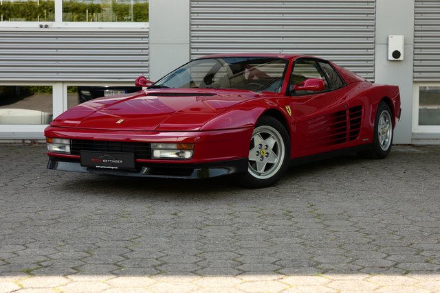 Ferrari Testarossa ( Motorrevision 2024/2025 ) Note 1- Oldtimer Kaufen | EZ 07/1991 | Preis 139.000 €