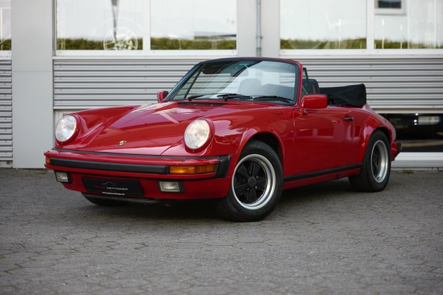 Porsche 911 Urmodell Cabrio , 2. Hand, originale Lackierung Oldtimer Kaufen | EZ 07/1986