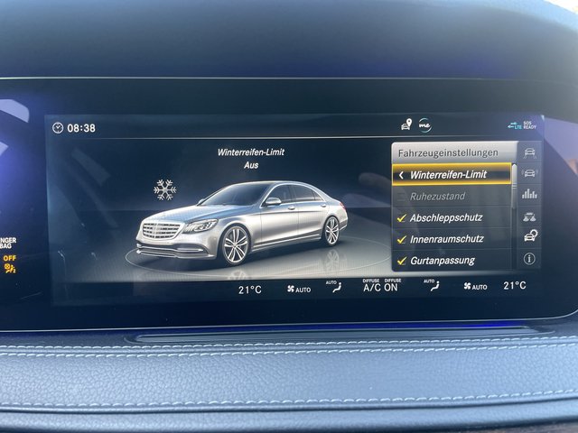 Mercedes-Benz S 350 dLang~HUD~NIGHT VIW~MULTIBEAM~KEYLESS~PANO*SOFTCLOSE SERVICE NEU~VA+HA BREMSEN - BREMSSCHEIBEN orginal Ware Mercedes Benz eingebaut.! - foto 35