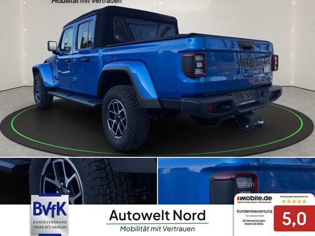Jeep Gladiator Farout Final Edition 4WD~LED~XENON~NAVI~AHK~SOFTTOP~HARDTOP~8 FACHBEREIFT~R-KAMERA~KEYLESS GO~S-HEFT~wenig KM~ 2.HAND~SERVICE~UNFALLFREI~HARDTOP~SOFTTOP - foto 5
