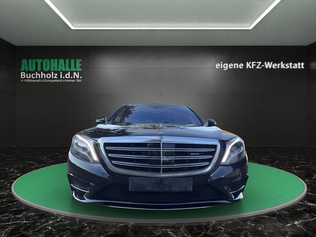 Mercedes-Benz S 350 BlueTec / d L~AMG Line~LED~KEYLES-GO~VAKUMIERTE TÜREN~PANO~R-KAMERA 360g~org.AMG NEU~NAVI~BI-XENON~SIZTH.SITZB.lückenlos SCHECKHEFT~absolut VOLL VOLL VOLL AMG line~AMG org. ALUS NEU / Innen schwarz - außen schwarz / Luftfahrwerk / Vollausstattung - bilder 2