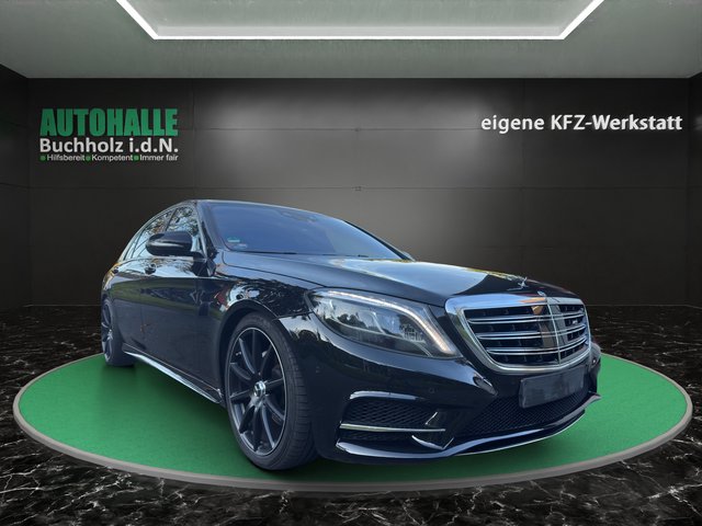 Mercedes-Benz S 350 BlueTec / d L~AMG Line~LED~KEYLES-GO~VAKUMIERTE TÜREN~PANO~R-KAMERA 360g~org.AMG NEU~NAVI~BI-XENON~SIZTH.SITZB.lückenlos SCHECKHEFT~absolut VOLL VOLL VOLL AMG line~AMG org. ALUS NEU / Innen schwarz - außen schwarz / Luftfahrwerk / Vollausstattung - bilder 3