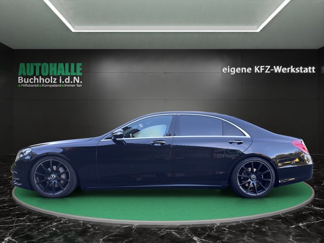 Mercedes-Benz S 350 BlueTec / d L~AMG Line~LED~KEYLES-GO~VAKUMIERTE TÜREN~PANO~R-KAMERA 360g~org.AMG NEU~NAVI~BI-XENON~SIZTH.SITZB.lückenlos SCHECKHEFT~absolut VOLL VOLL VOLL AMG line~AMG org. ALUS NEU / Innen schwarz - außen schwarz / Luftfahrwerk / Vollausstattung - bilder 8