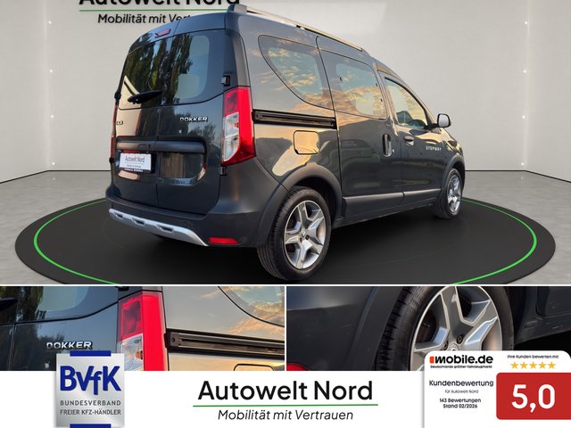 Dacia Dokker Stepway Plus~R-KAMERA~PDC~KLIMA~NAVI~CARPLAY~SHZ~TOUCHCREM~TÜV u. AU NEU sehr sauber u. gepflegt - bilder 5
