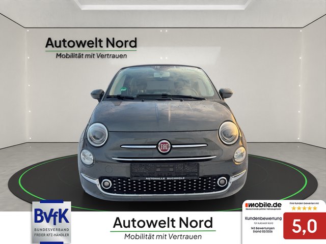 Fiat 500 C 1.2 Dualogic Lounge~e.FALTDACH~KLIMA~ALU~8 FACHBEREIFT~DIGITACHO~LED~wenig KM~SCHECKH~TOP ZUSTAND UNFALLFREI~SCHECKHEFTGEPFLEGT~FALTDACH - foto 2