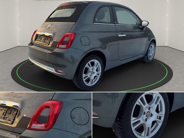 Fiat 500 C 1.2 Dualogic Lounge~e.FALTDACH~KLIMA~ALU~8 FACHBEREIFT~DIGITACHO~LED~wenig KM~SCHECKH~TOP ZUSTAND UNFALLFREI~SCHECKHEFTGEPFLEGT~FALTDACH - bilder 5