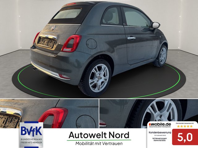 Fiat 500 C 1.2 Dualogic Lounge~e.FALTDACH~KLIMA~ALU~8 FACHBEREIFT~DIGITACHO~LED~wenig KM~SCHECKH~TOP ZUSTAND UNFALLFREI~SCHECKHEFTGEPFLEGT~FALTDACH - foto 5
