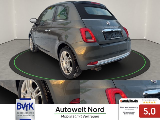 Fiat 500 C 1.2 Dualogic Lounge~e.FALTDACH~KLIMA~ALU~8 FACHBEREIFT~DIGITACHO~LED~wenig KM~SCHECKH~TOP ZUSTAND UNFALLFREI~SCHECKHEFTGEPFLEGT~FALTDACH - foto 7
