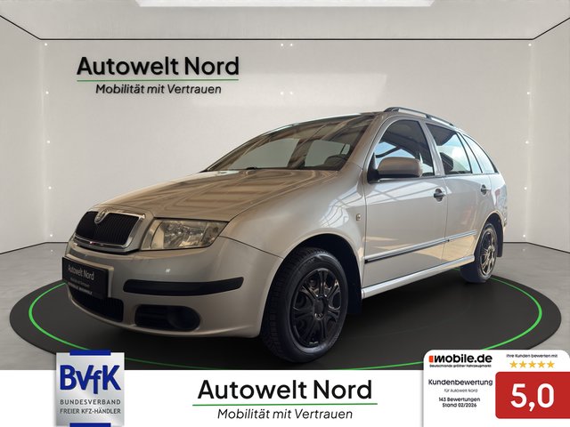 Skoda SKODA FABIA COMBI 1,4 Benzin~Ambiente~Servo~Zentralverriegelung~Allwetterereifen~Klima~Dachrehling~TÜV bis 12.26 Allgemein ist dwer Wagen in sauberen guten Zustand ! - foto 1